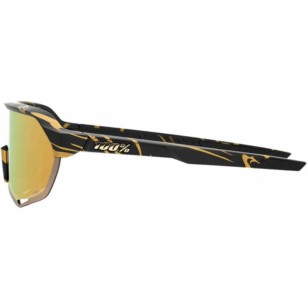 100% S2 Peter Sagan Limited Edition Metallic Gold Flake/HiPER Gold Mirror Lens