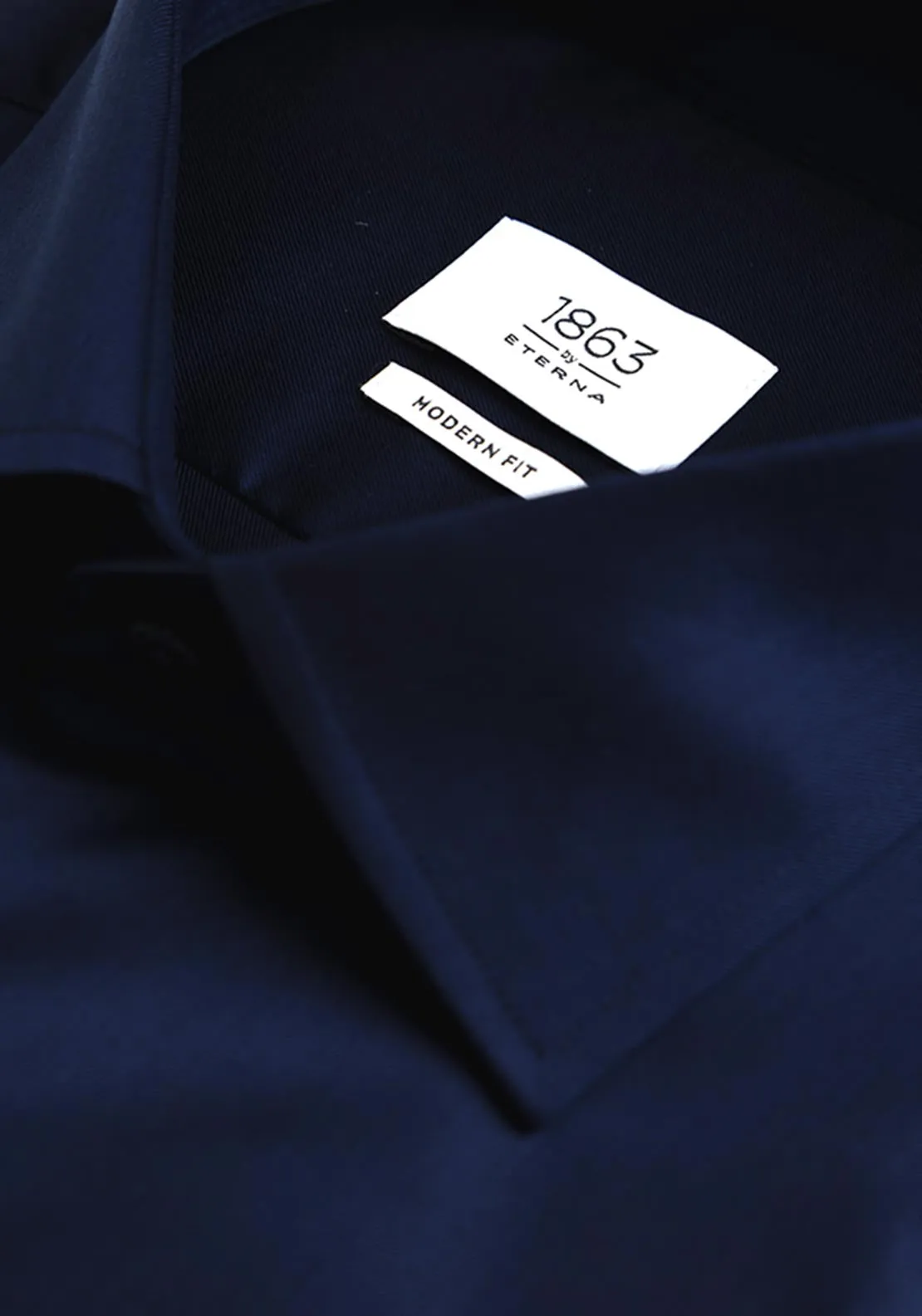 1863 by Eterna Modern Fit Shirt, Navy