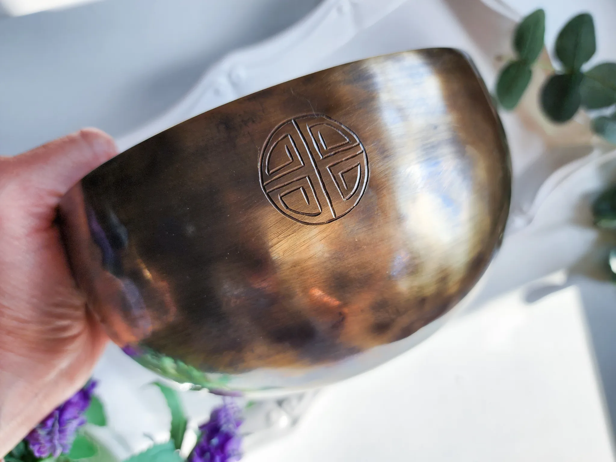 8 Tibetan Full Moon Singing Bowl