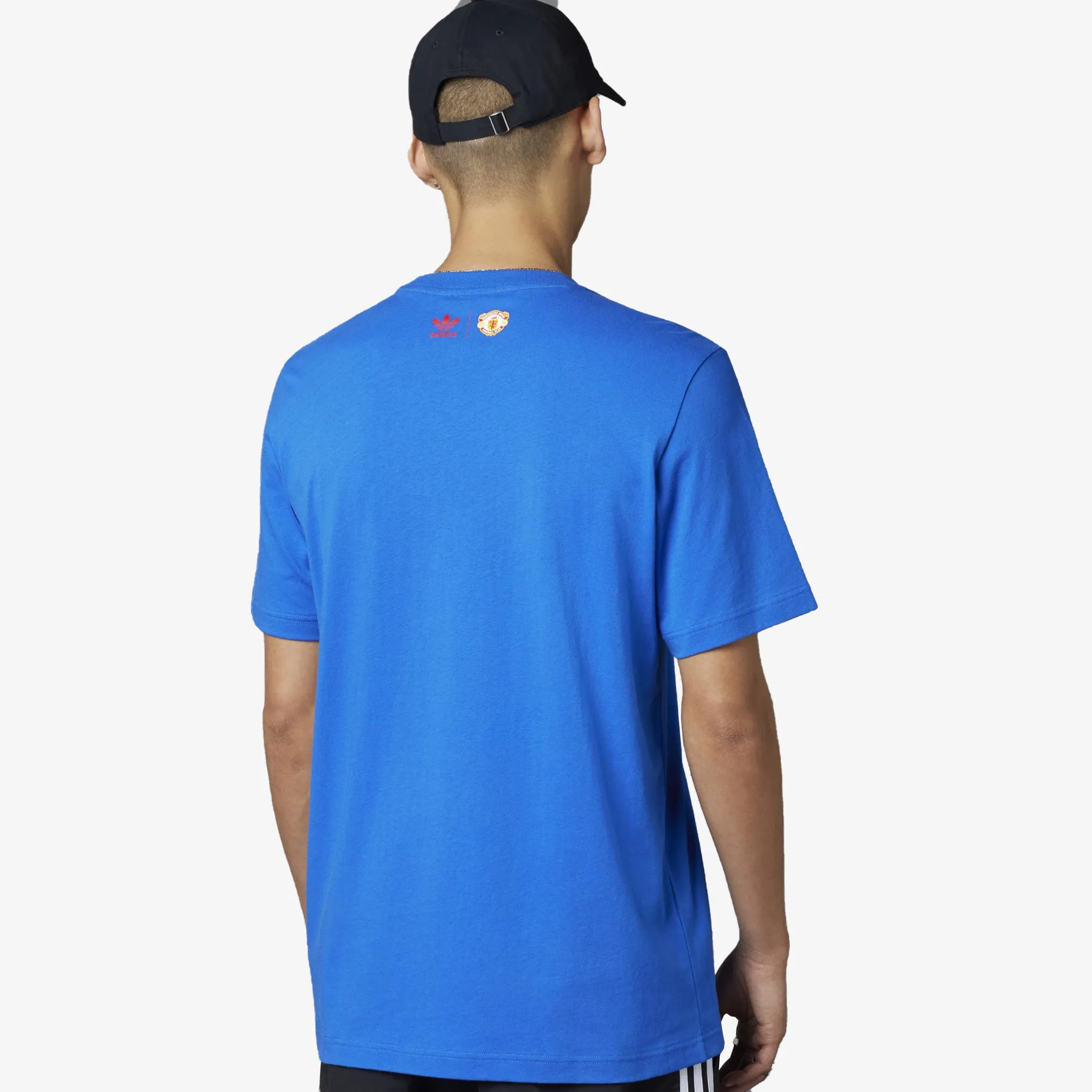 Adidas Originals | MANCHESTER UNITED OG TREFOIL TEE  { BLUE