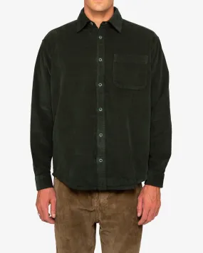 Allan Cord Shirt - Jasper Green