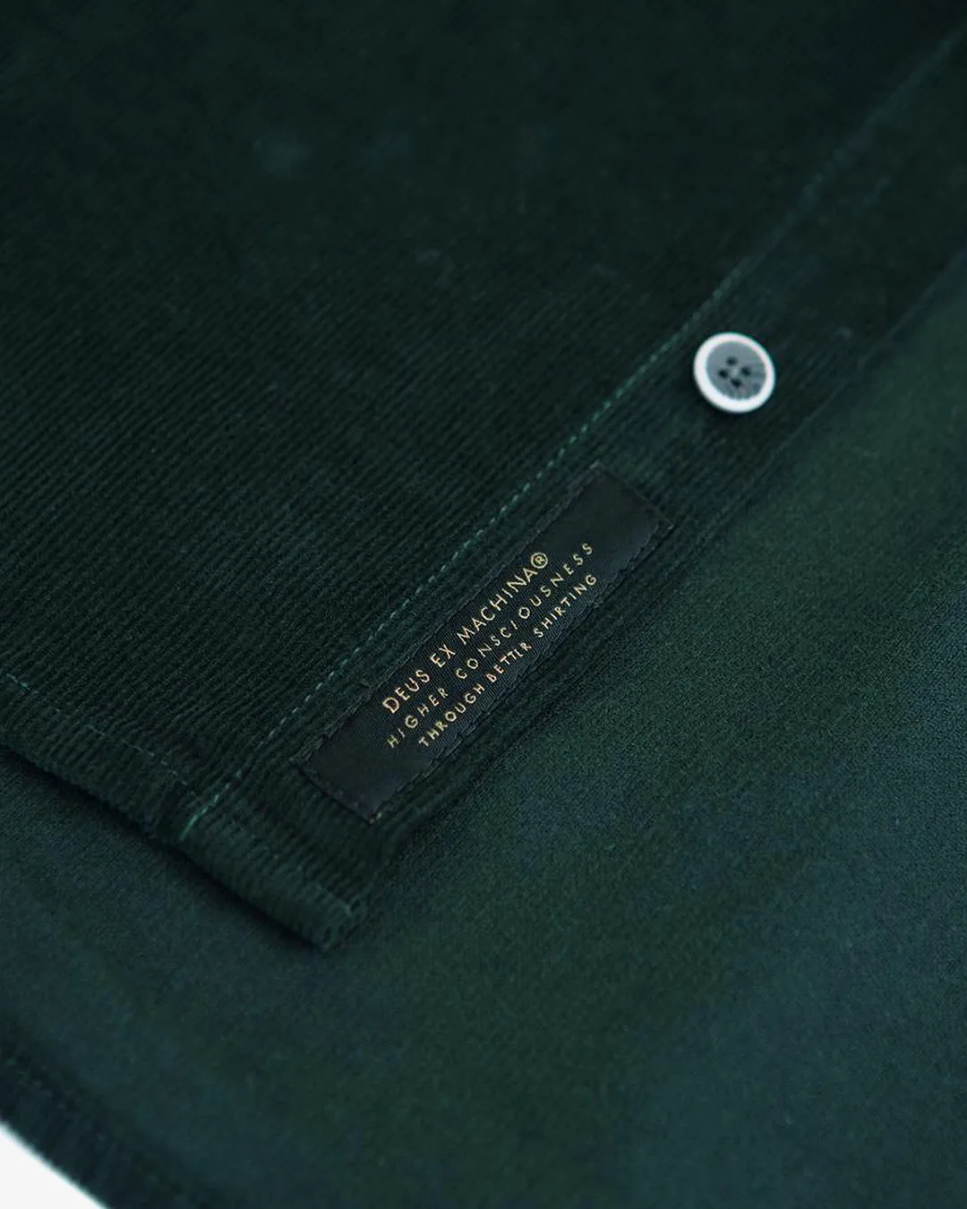 Allan Cord Shirt - Jasper Green