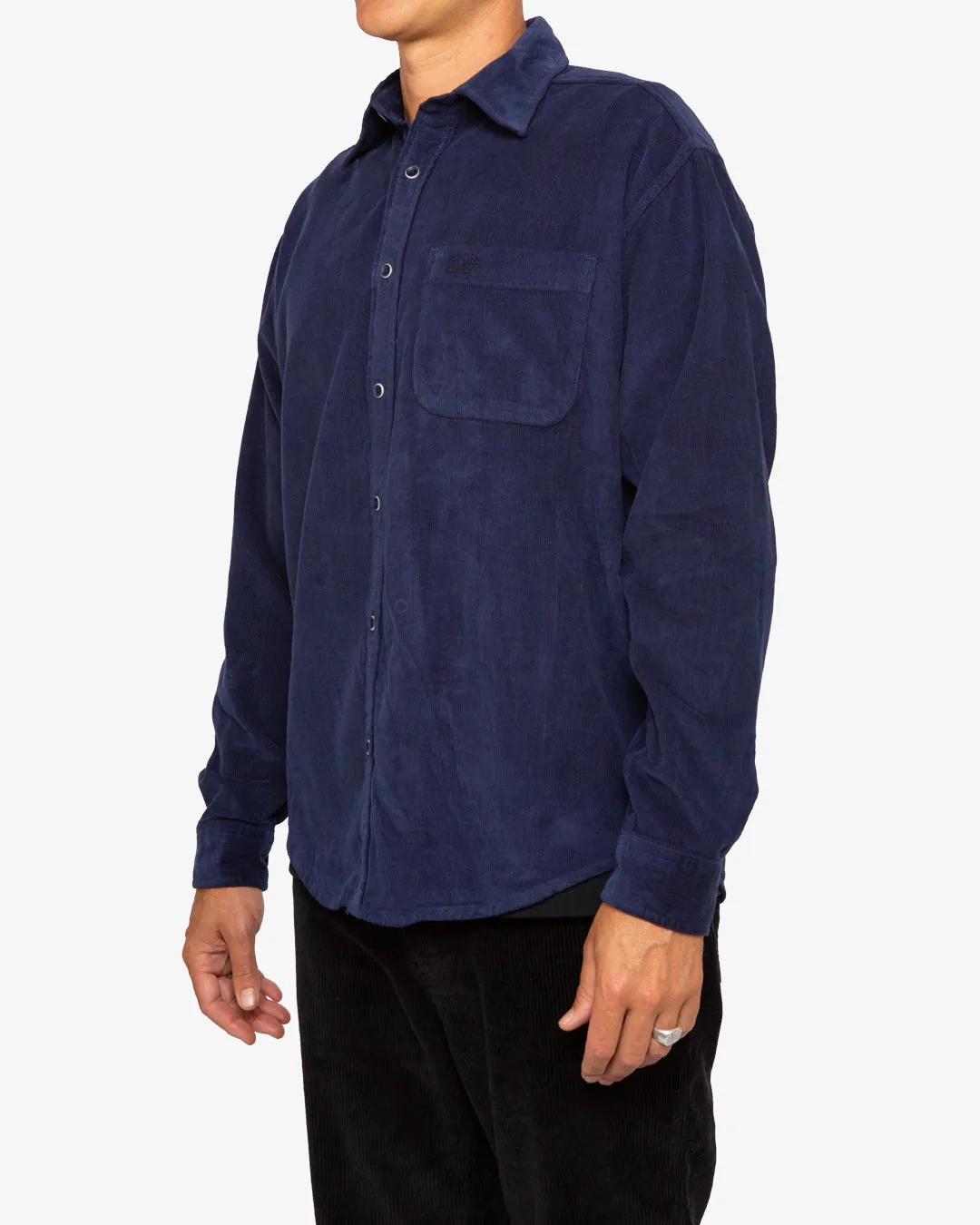 Allan Cord Shirt - Navy