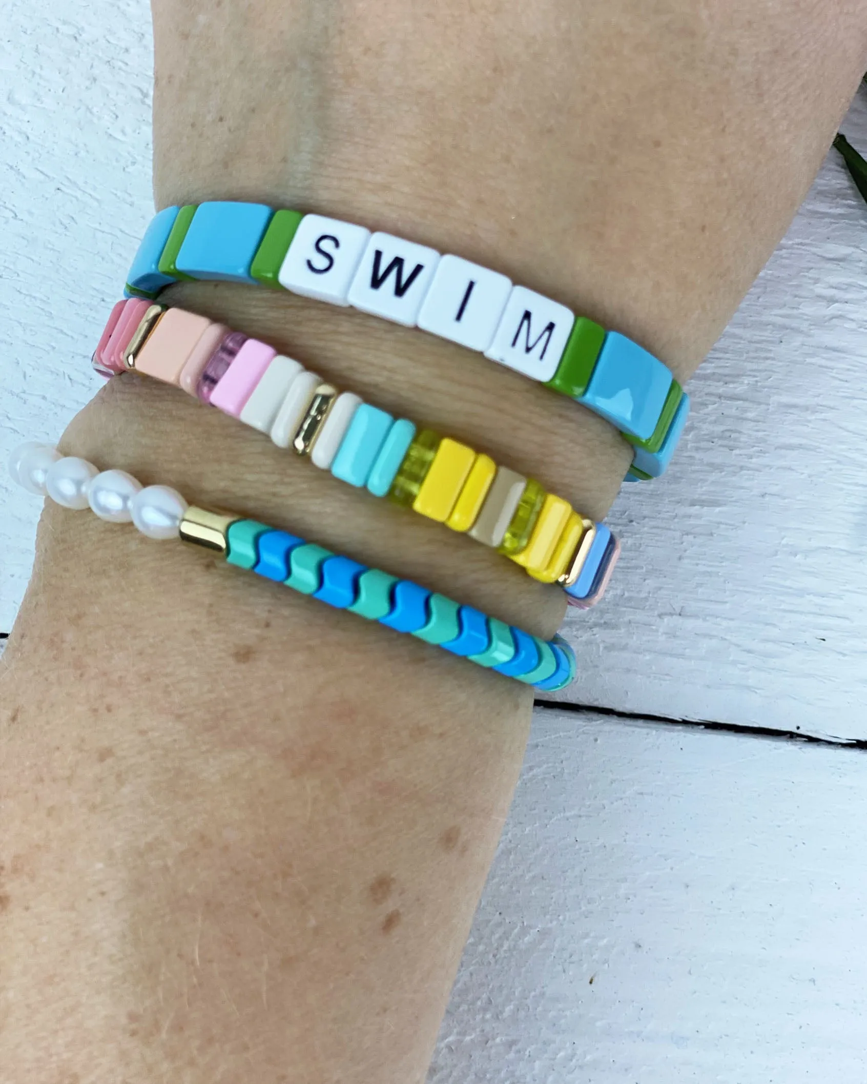 Aloft SWIM Tile Bracelet