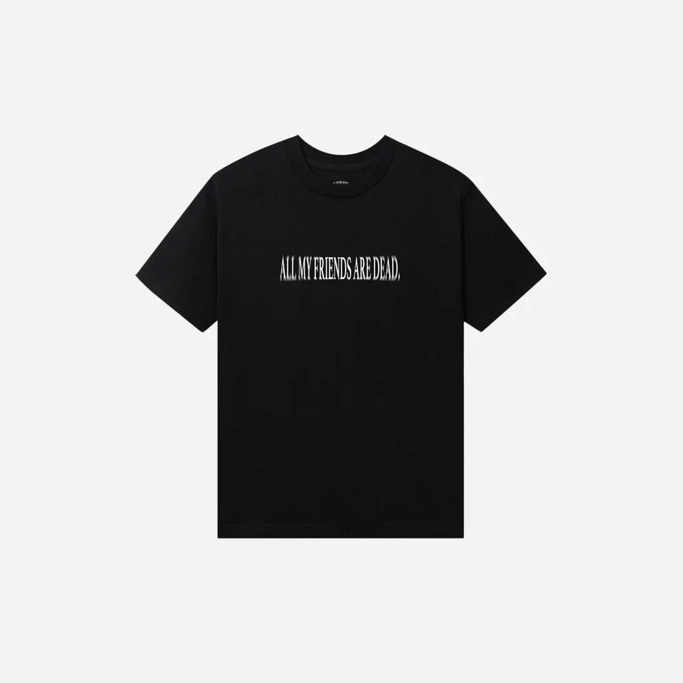 ANTI SOCIAL SOCIAL CLUB ALL MY FRIENDS ARE DEAD PRESIDENTS TEE BLACK