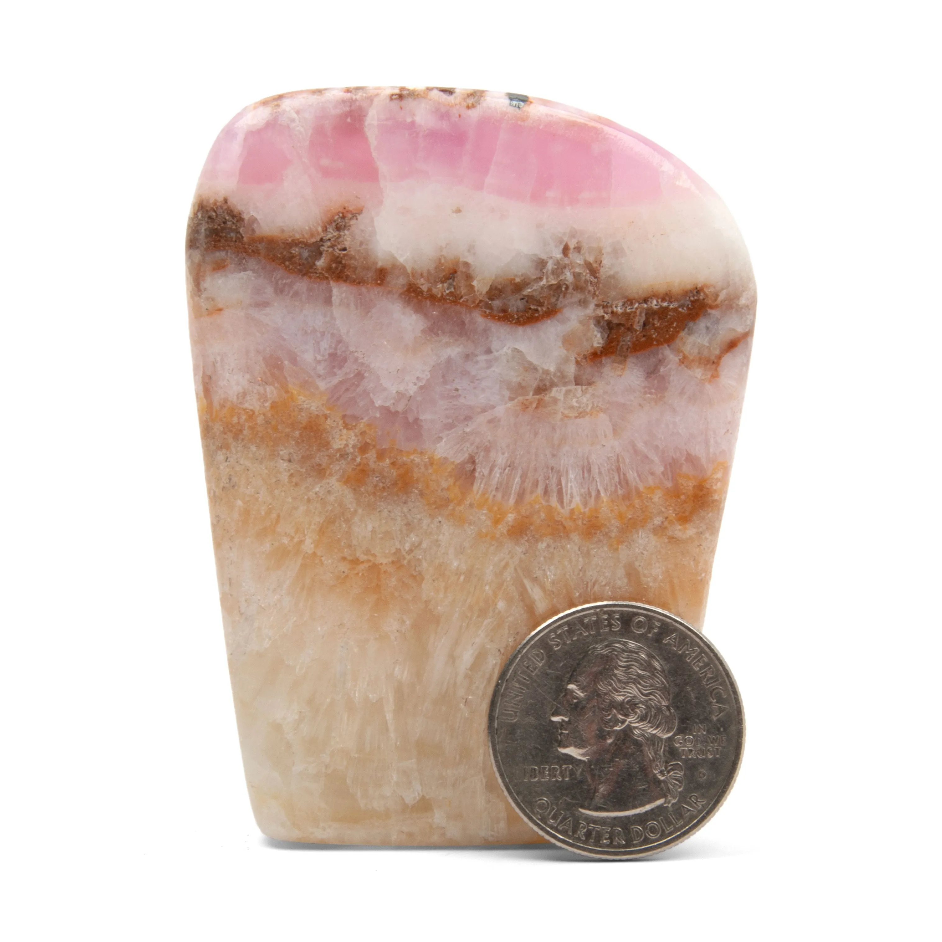 Aragonite - Pink, Freeform