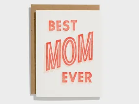 Best Mom Ever Card Short