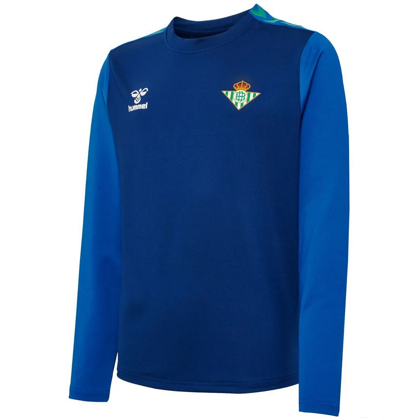 Betis Sevilla soccer training sweat tracksuit 2022/23 navy - Hummel