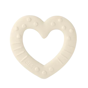 Bibs Baby Bitie Teething Toy - Heart Ivory