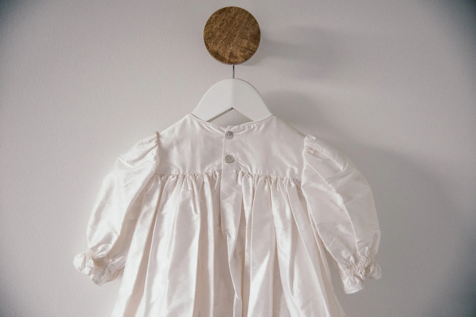 Blue Goose Victoria Silk Christening Gown