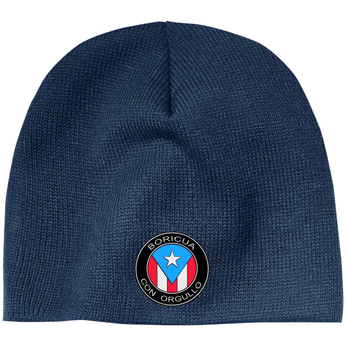 Boricua Con Orgullo 100% Acrylic Beanie