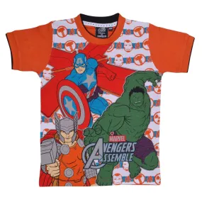 Boys  Marvel Team Tshirt org