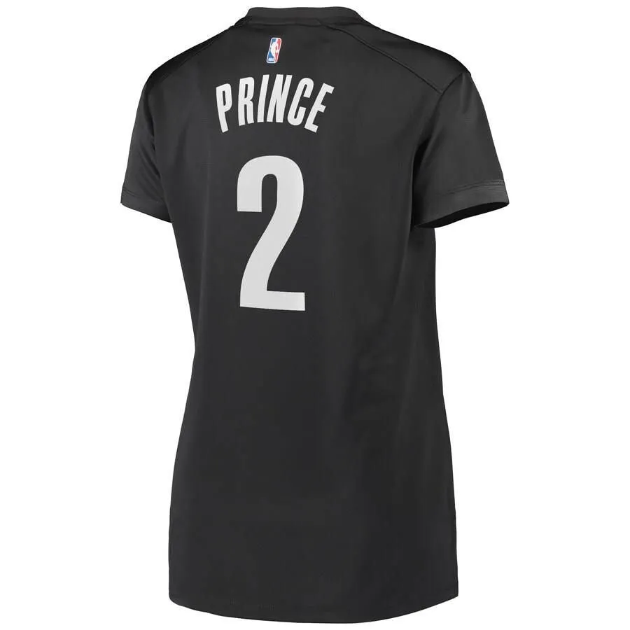 Brooklyn Nets Taurean Prince Fanatics Branded Replica Fast Break Statement Jersey Womens - Dark Grey | Ireland N6900I9