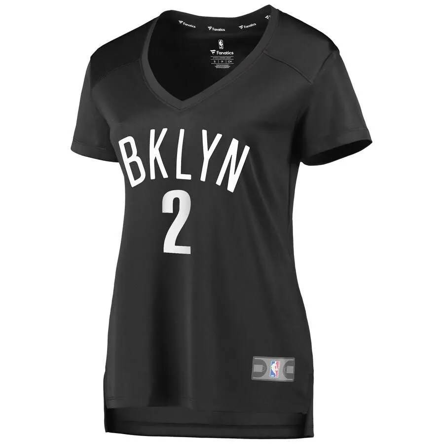 Brooklyn Nets Taurean Prince Fanatics Branded Replica Fast Break Statement Jersey Womens - Dark Grey | Ireland N6900I9