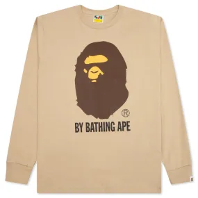 By Bathing Ape L/S Tee - Beige