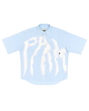 Cadence Boxy Shirt - Blue Stripe