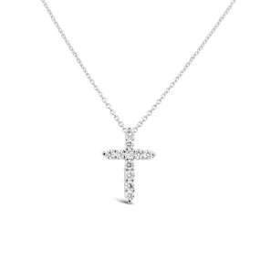 Clara by Martin Binder Diamond Cross Necklace (0.46 ct. tw.)