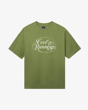 Cool Runnings Tee Leaf Green