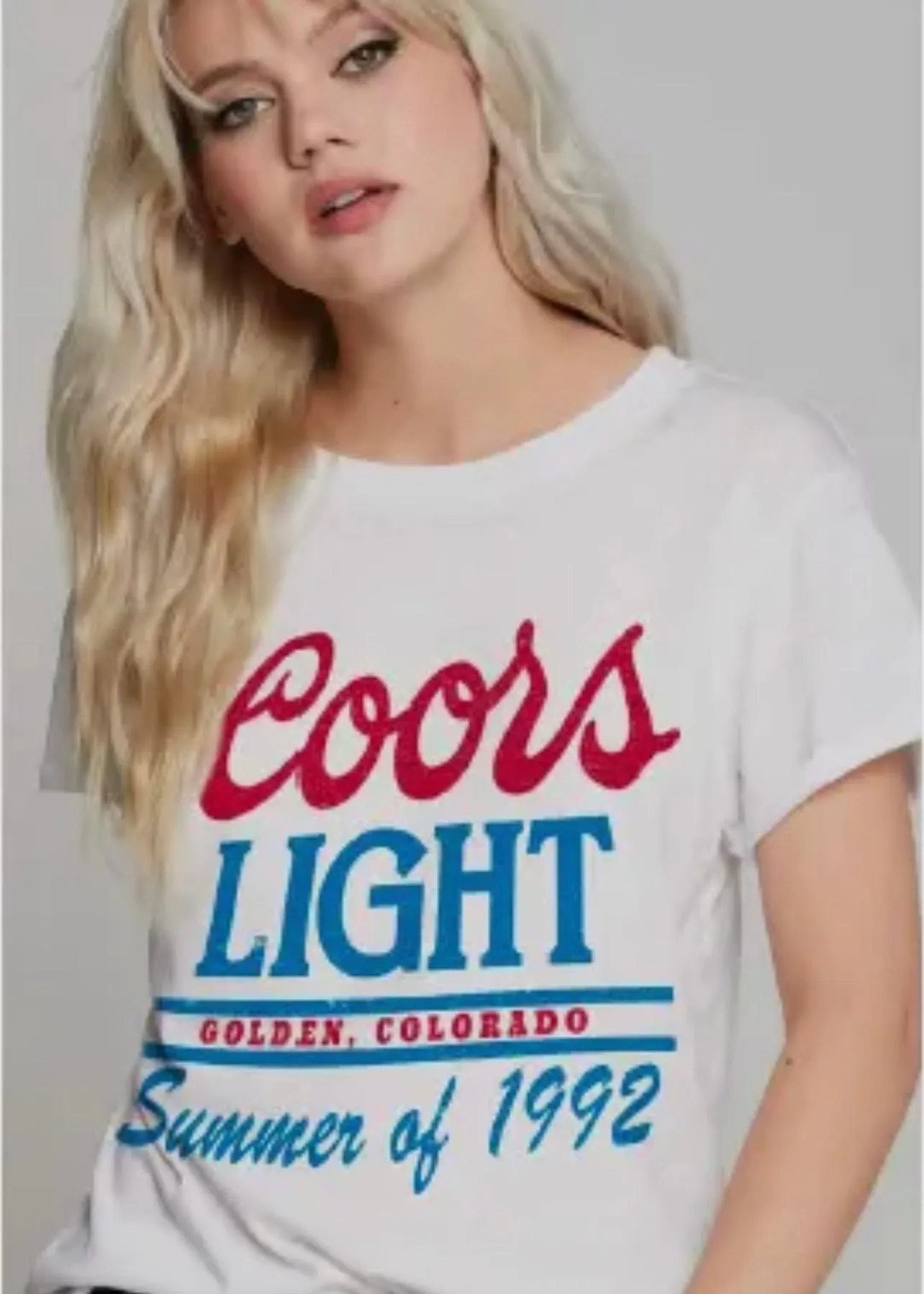 Coors Light Burnout Tee