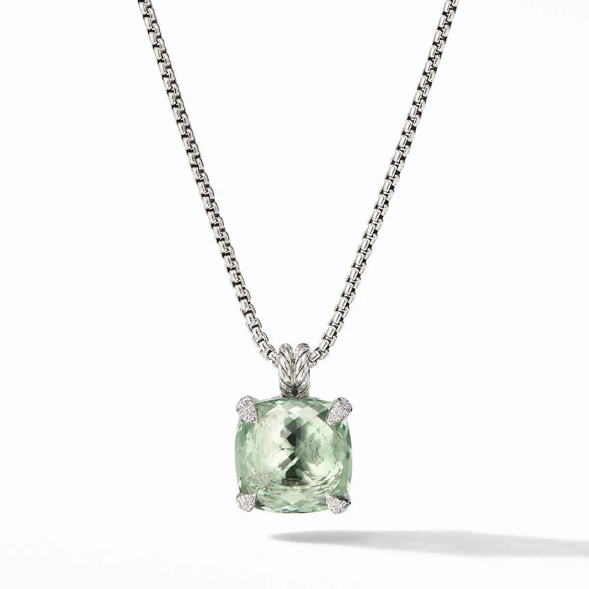 David Yurman Chatelaine 14MM Prasiolite Necklace