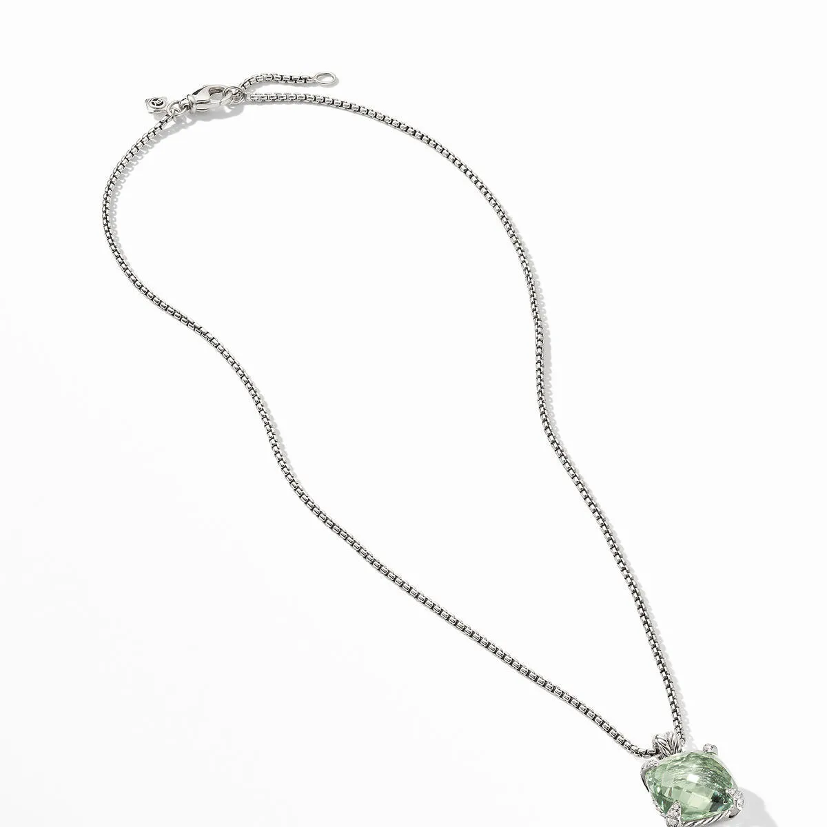 David Yurman Chatelaine 14MM Prasiolite Necklace