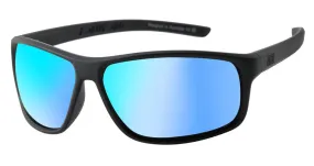 DD Zero - Satin Black - Grey/Ice Blue Mirror Polarised