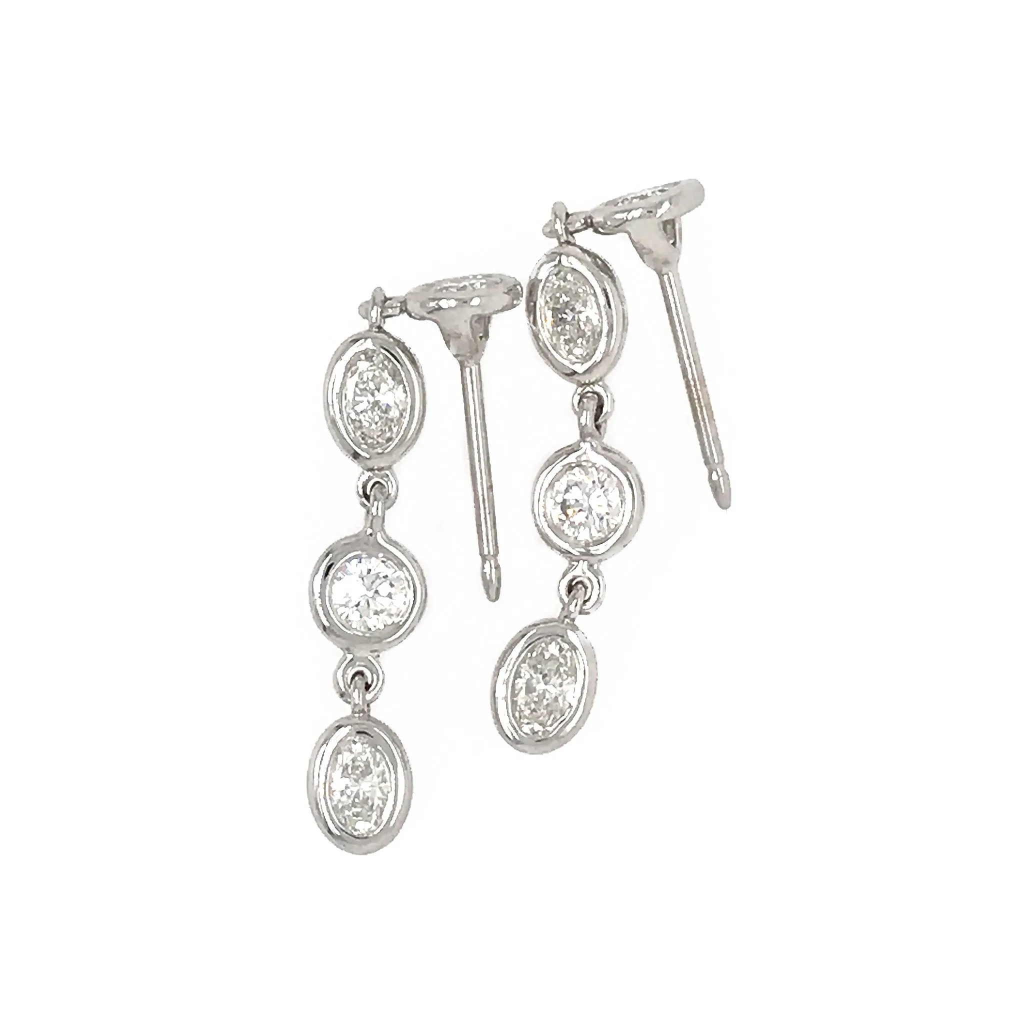 Diamond Drop Earrings