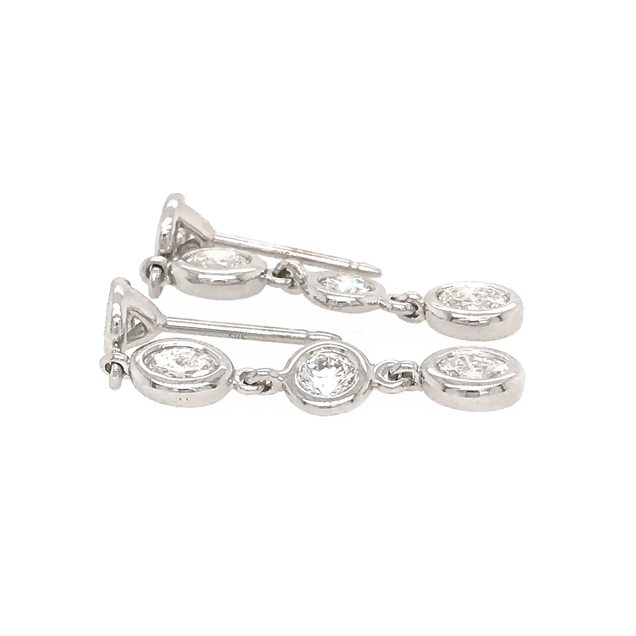 Diamond Drop Earrings