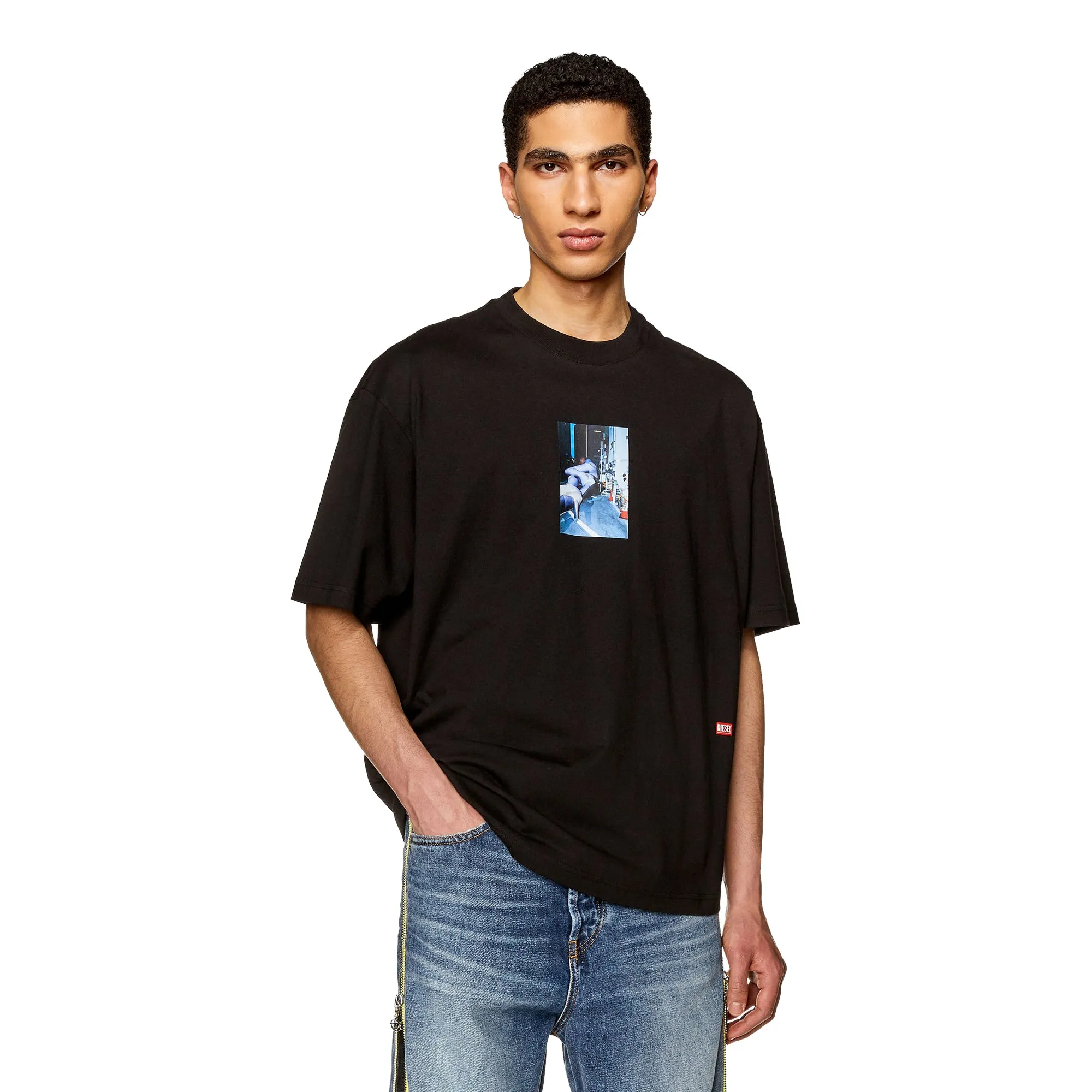 Diesel Mens T-WASH-L3 SS Tee