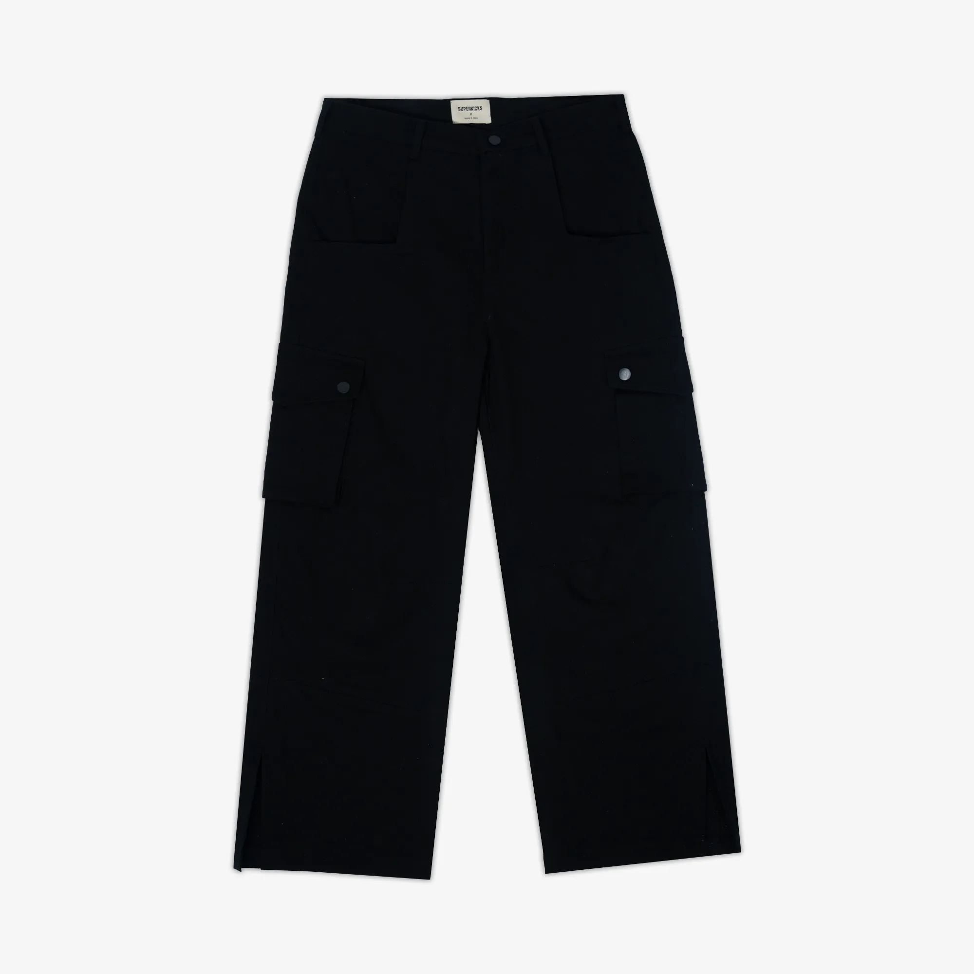 ESSENTIAL CARGO PANTS 'BLACK'