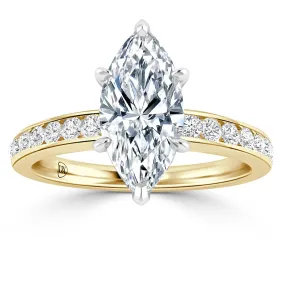 Eva - 18ct Yellow Gold - Marquise