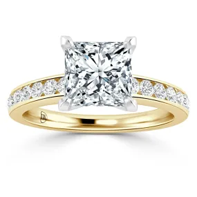 Eva - 18ct Yellow Gold - Princess