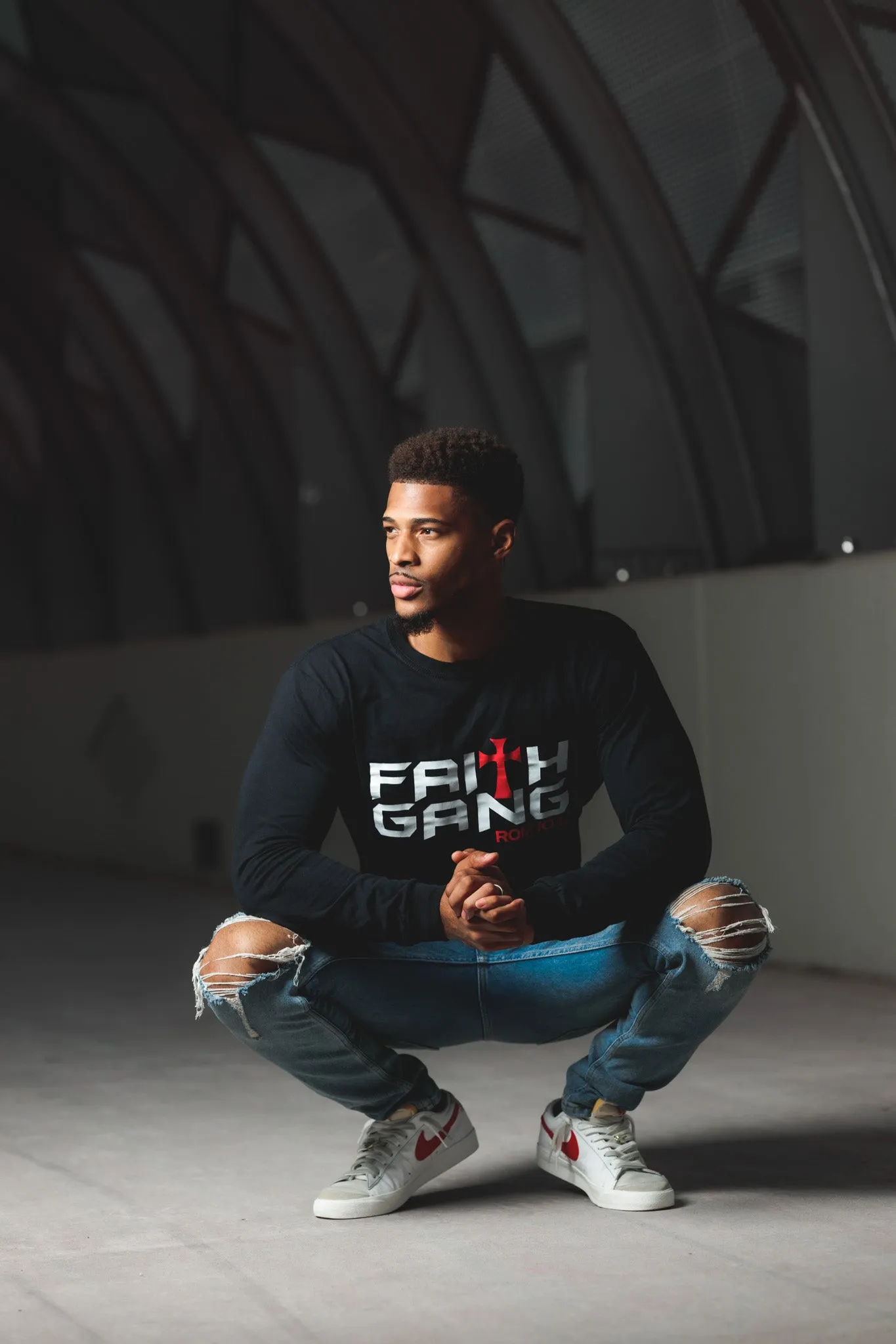 Faith Gang Long Sleeve T-Shirt (multiple color options)