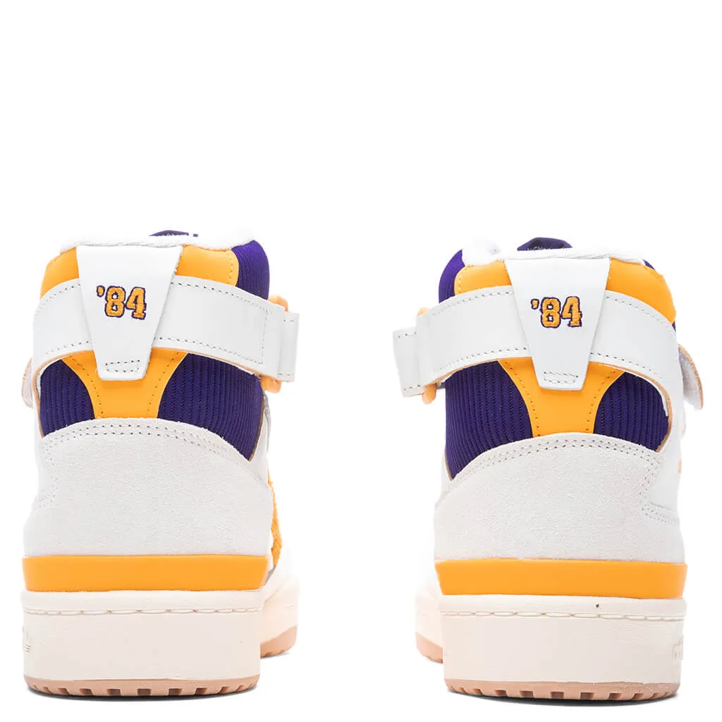 Forum 84 High - Core White/Core Purple/Core Gold