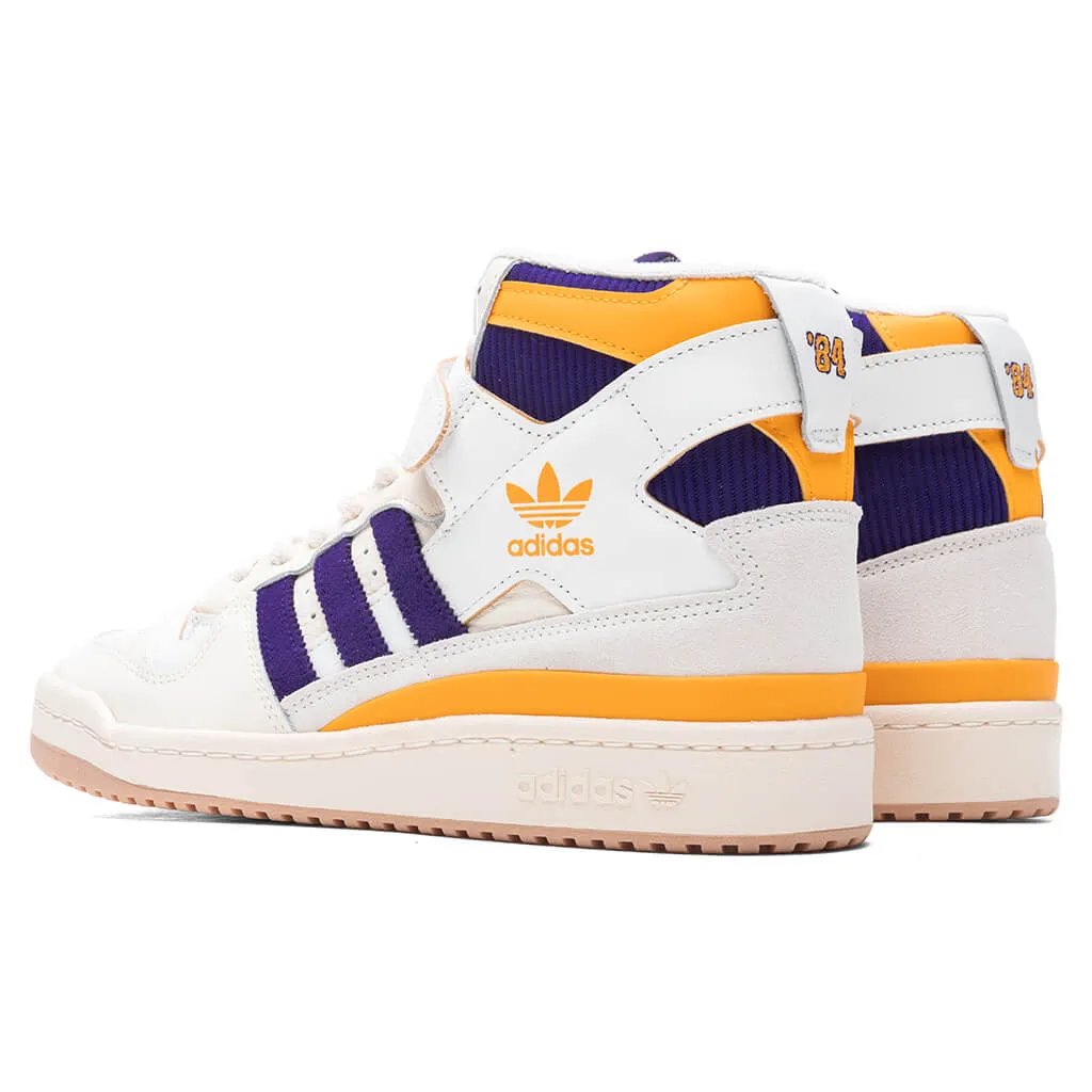 Forum 84 High - Core White/Core Purple/Core Gold