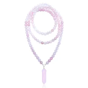 Gentle Heart Rose Quartz Necklace