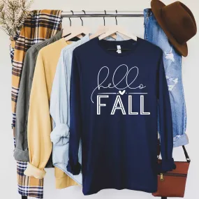 Hello Fall - Navy