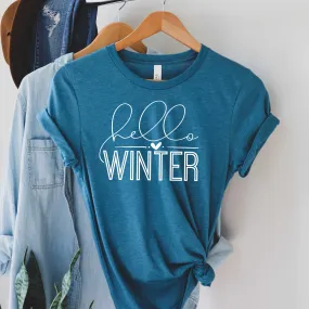 Hello Winter - Heather Deep Teal