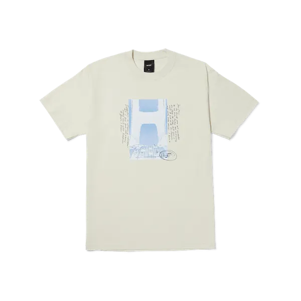 Huf Bridges S/S T-Shirt - Bone