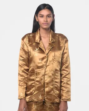 Indii Blazer in Prosperous Gold