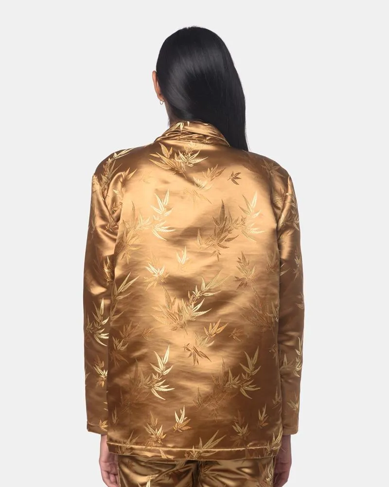 Indii Blazer in Prosperous Gold