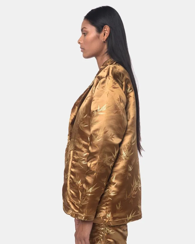 Indii Blazer in Prosperous Gold