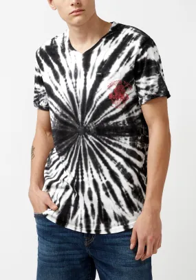 Kolis Tie Dye Black & White T-Shirt - BM23933