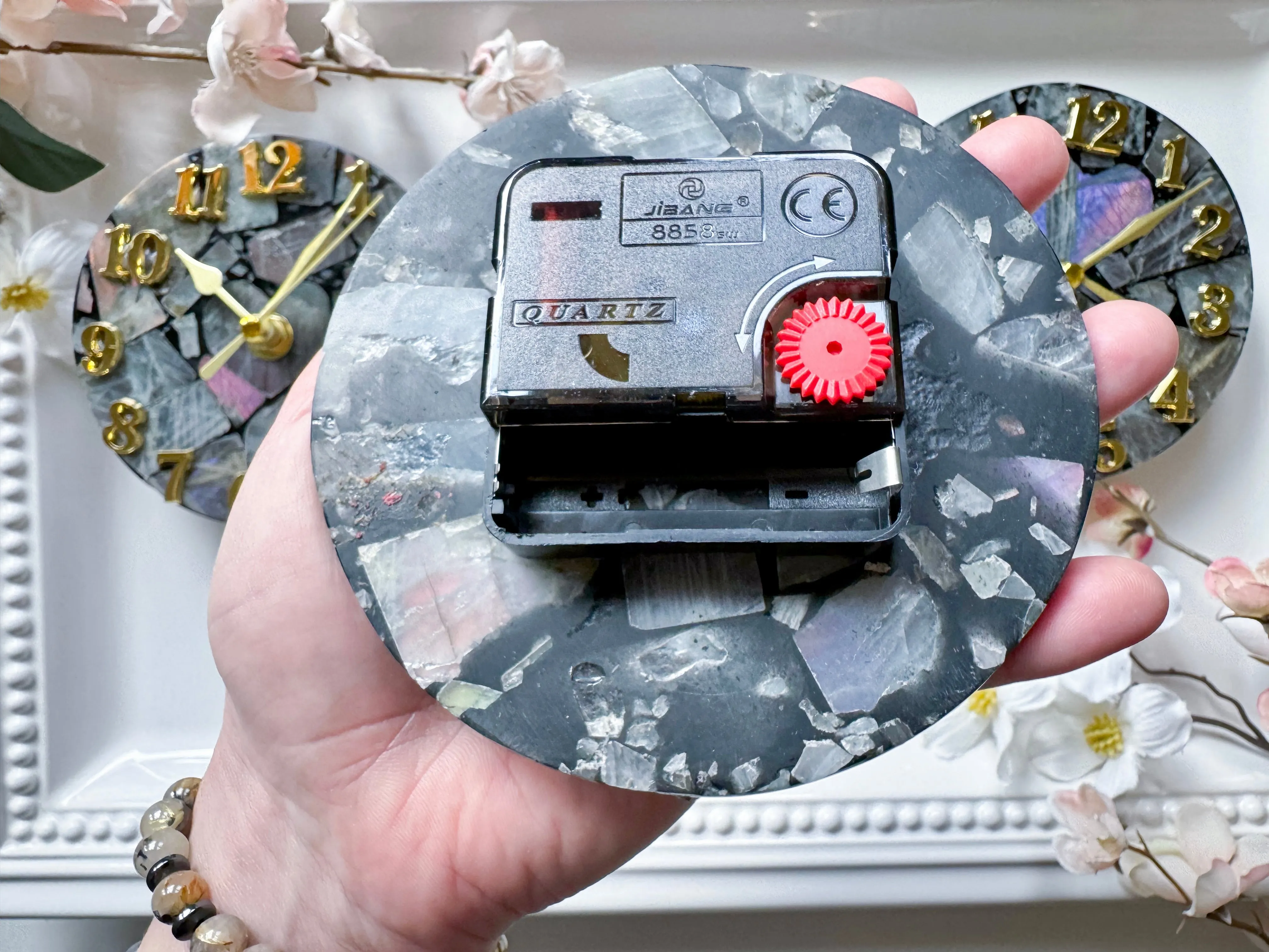 Labradorite Clocks