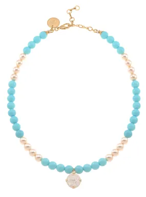 Lulu Blue Necklace