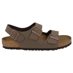 Milano Birko-Flor Nubuck Unisex Ankle Strap Sandals