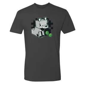 Minecraft Arctic Fox Adult Short Sleeve T-Shirt