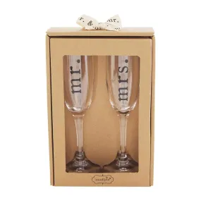 Mr & Mrs Flute Set