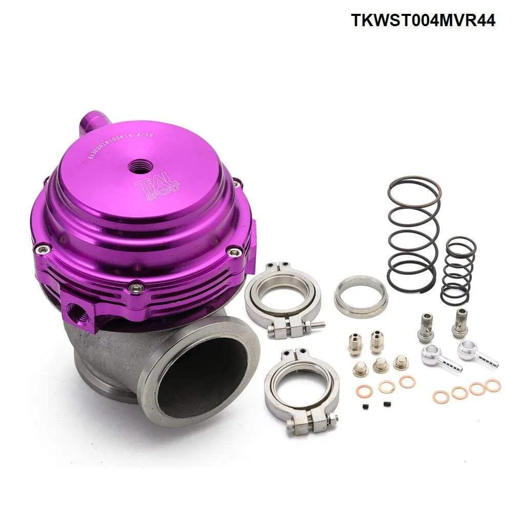 MVR 44mm V Band External Wastegate Kit 24PSI Turbo Wastegate with V Band Flange High Quality TKWST004MVR44