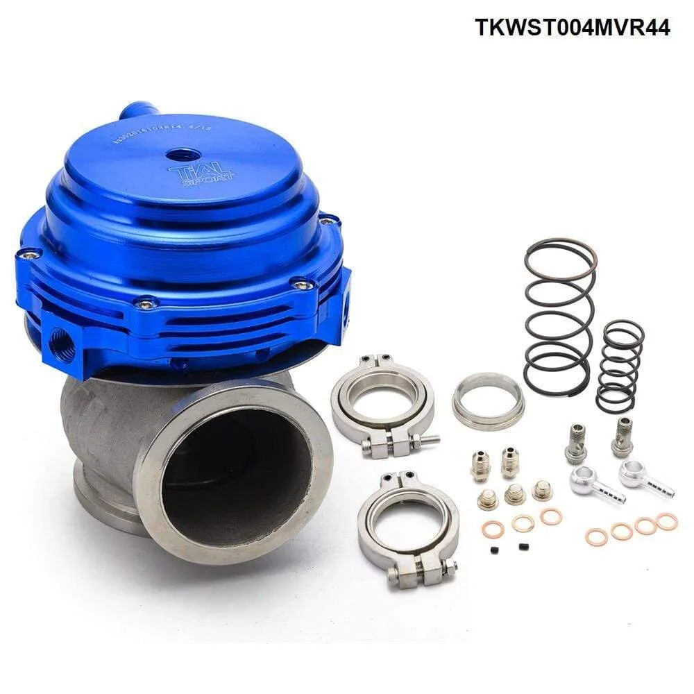 MVR 44mm V Band External Wastegate Kit 24PSI Turbo Wastegate with V Band Flange High Quality TKWST004MVR44